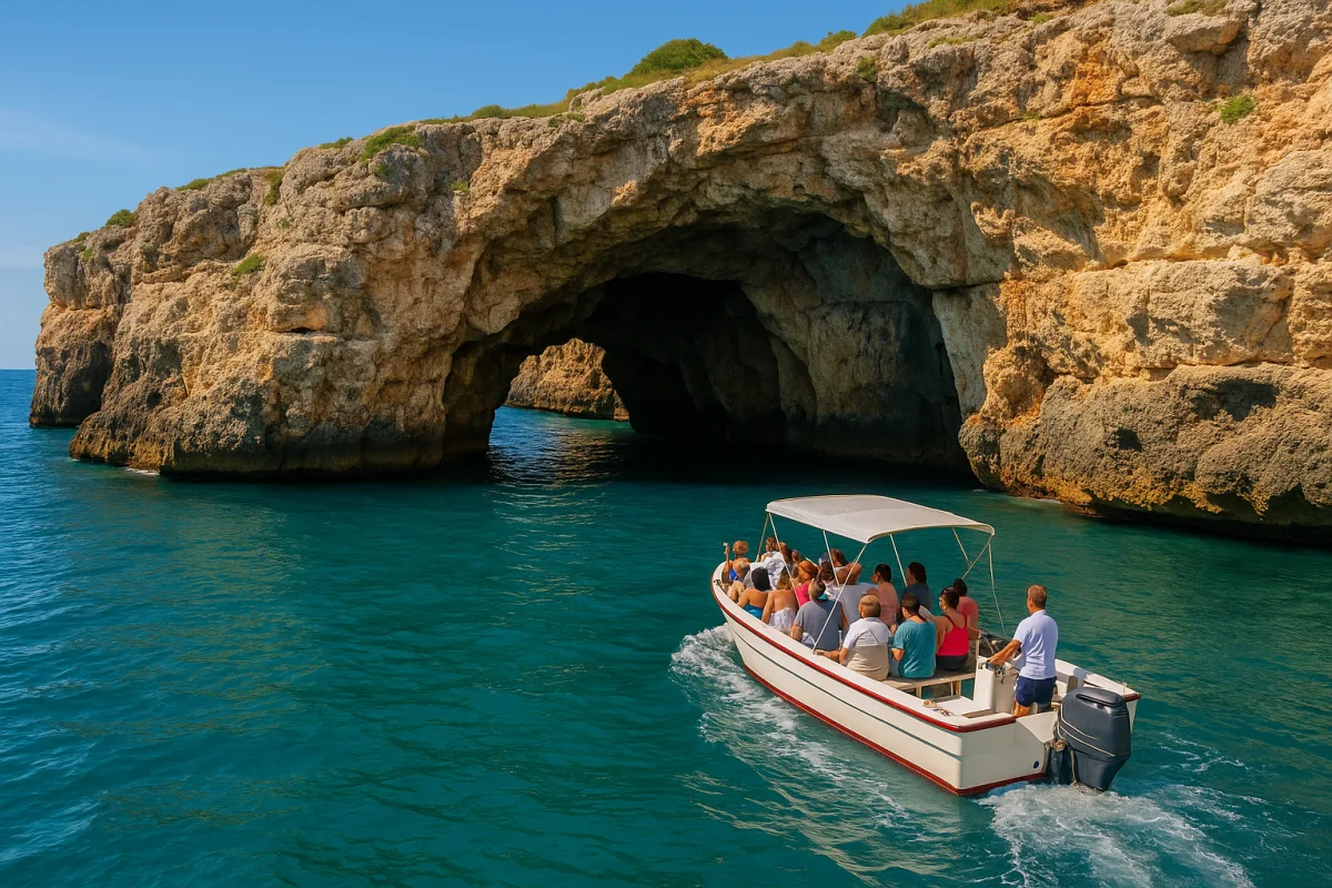 Grotte marine della Puglia: tour in barca che ti portano in punti accessibili solo dal mare