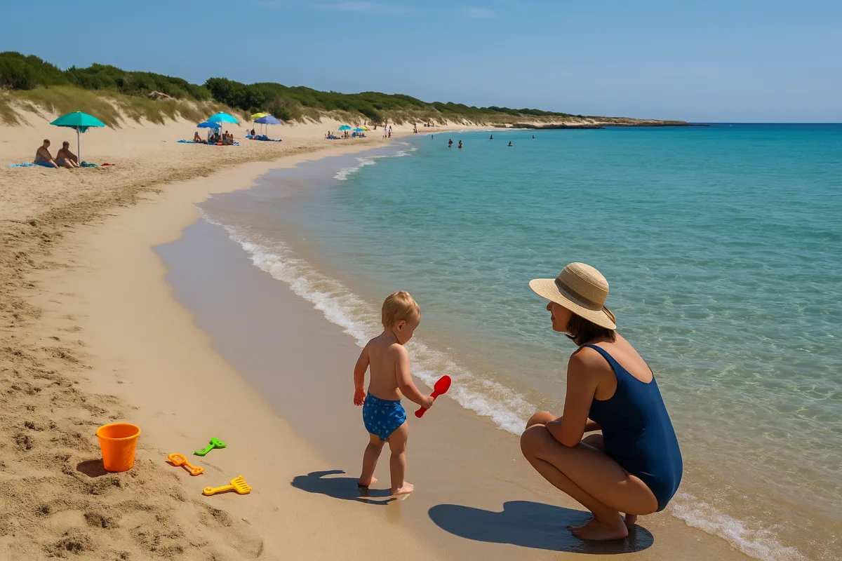Come scegliere una spiaggia adatta ai bambini nel Salento? I criteri importanti da controllare prima