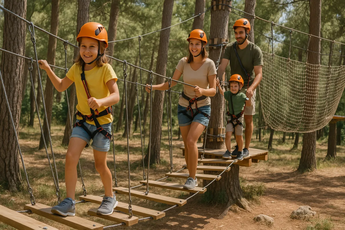 Parco avventura in Puglia per famiglie con bambini: perché questa esperienza resta nei ricordi più belli