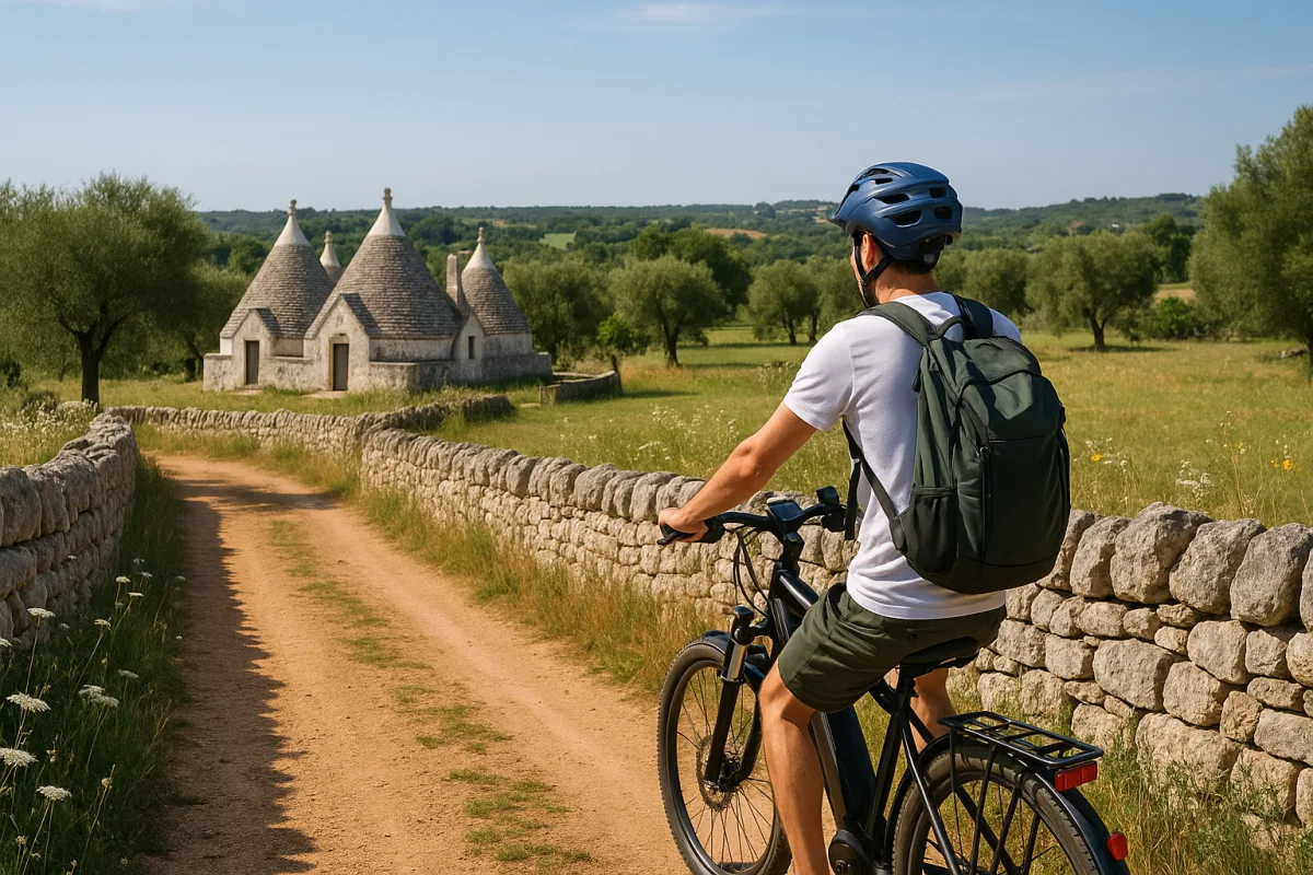 Valle d'Itria in bici elettrica: itinerari insoliti e piccole chicche per chi ama la natura