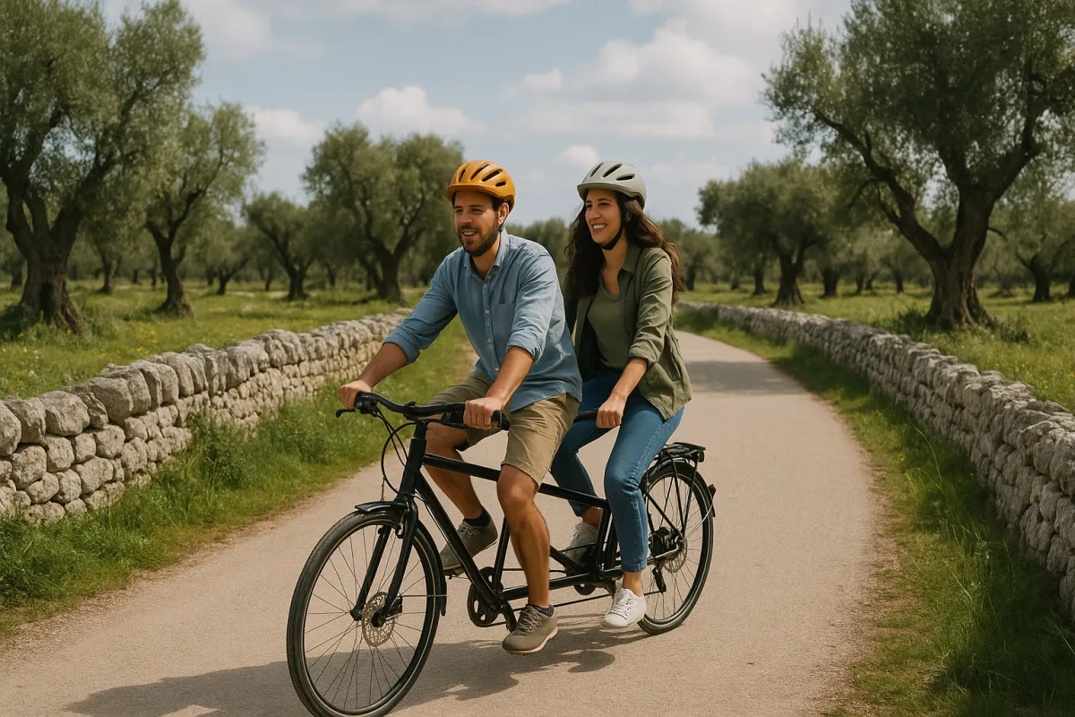 Tour in tandem tra le campagne pugliesi: l’avventura dolce che unisce e sorprende