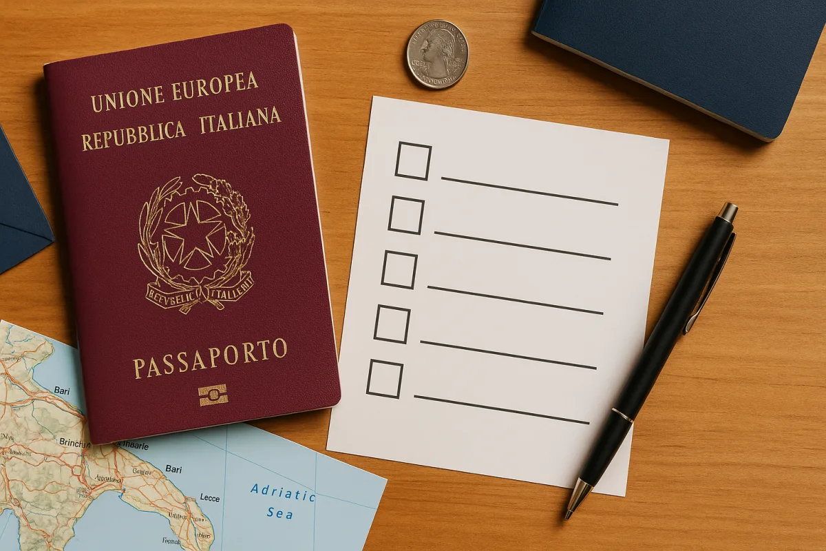 Documenti e carte essenziali per viaggiare in Puglia: la checklist che evita brutte sorprese