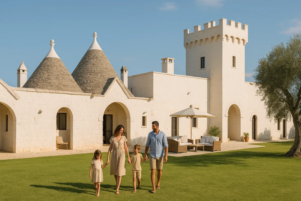 Masserie pugliesi dove soggiornare con la famiglia: comfort autentico e natura