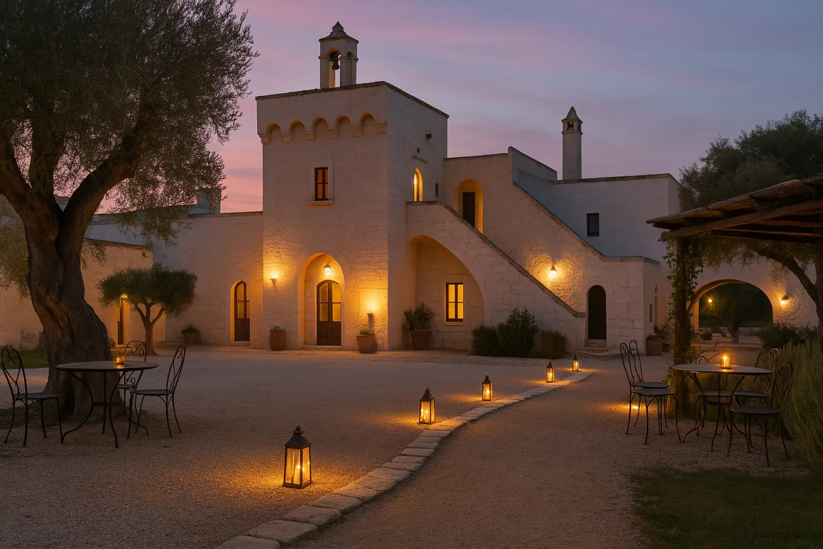 Qual è la masseria più romantica vicino a Ostuni? Dettagli di atmosfera che pochi conoscono
