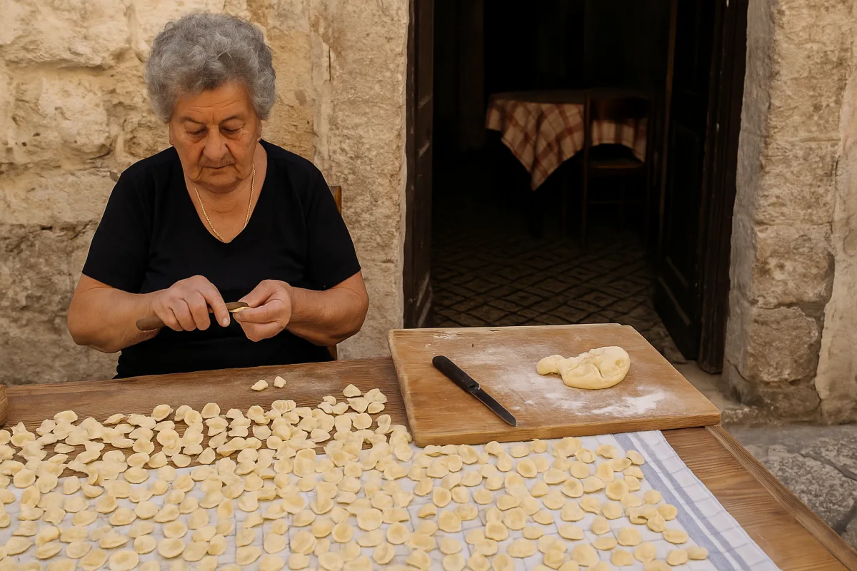 Degustazione di orecchiette handmade a Bari vecchia: il laboratorio segreto delle ‘nonne’ baresi