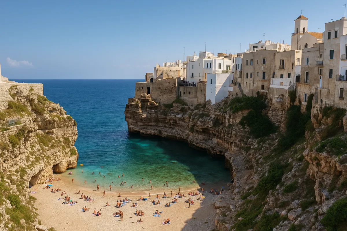 Paesi sul mare meno affollati a luglio in Puglia: relax assicurato con viste spettacolari