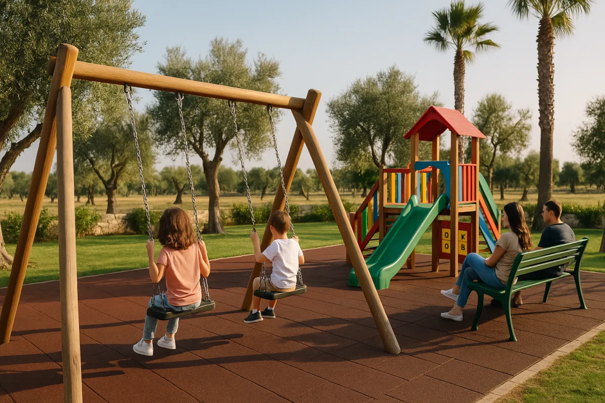 Aree giochi e playground all’aperto in Puglia: indirizzi che garantiscono relax anche ai genitori