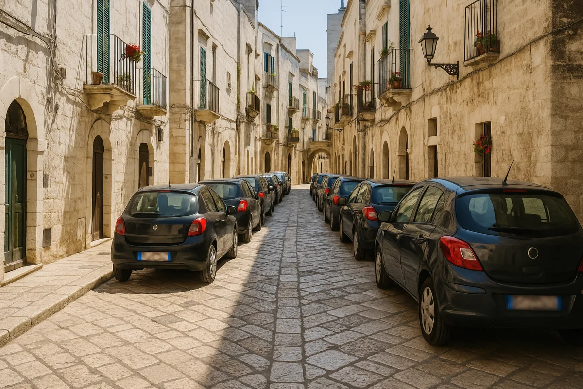 Dove trovare parcheggio facile nei centri storici pugliesi? Il trucco che i residenti conoscono