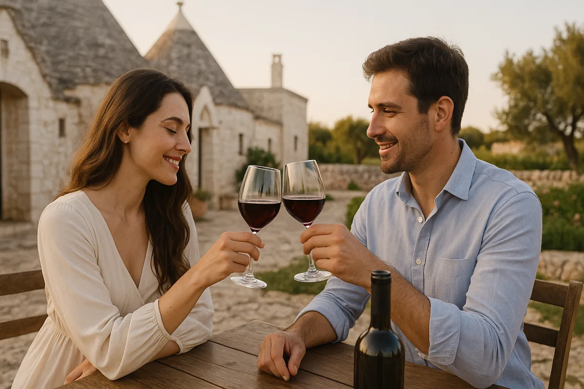 Tour delle masserie con degustazione di vini: come scegliere quella perfetta per un brindisi d’amore