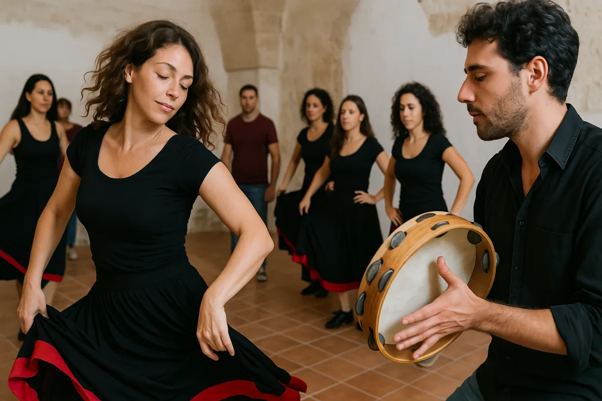 Dove imparare la pizzica a ritmo di tamburello? La scuola aperta anche ai principianti nella Grecìa Salentina