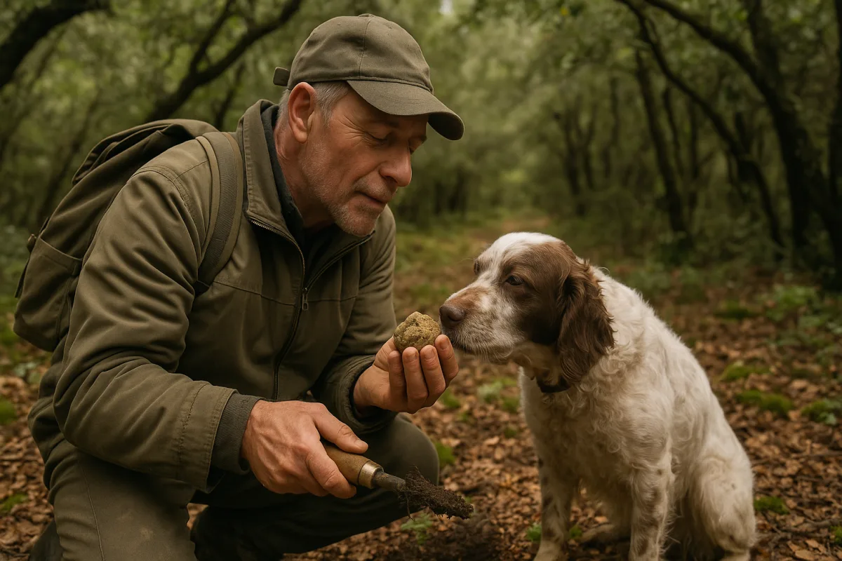 Caccia al tartufo sulle Murge con guida e cane: il profumo unico della foresta in ogni stagione