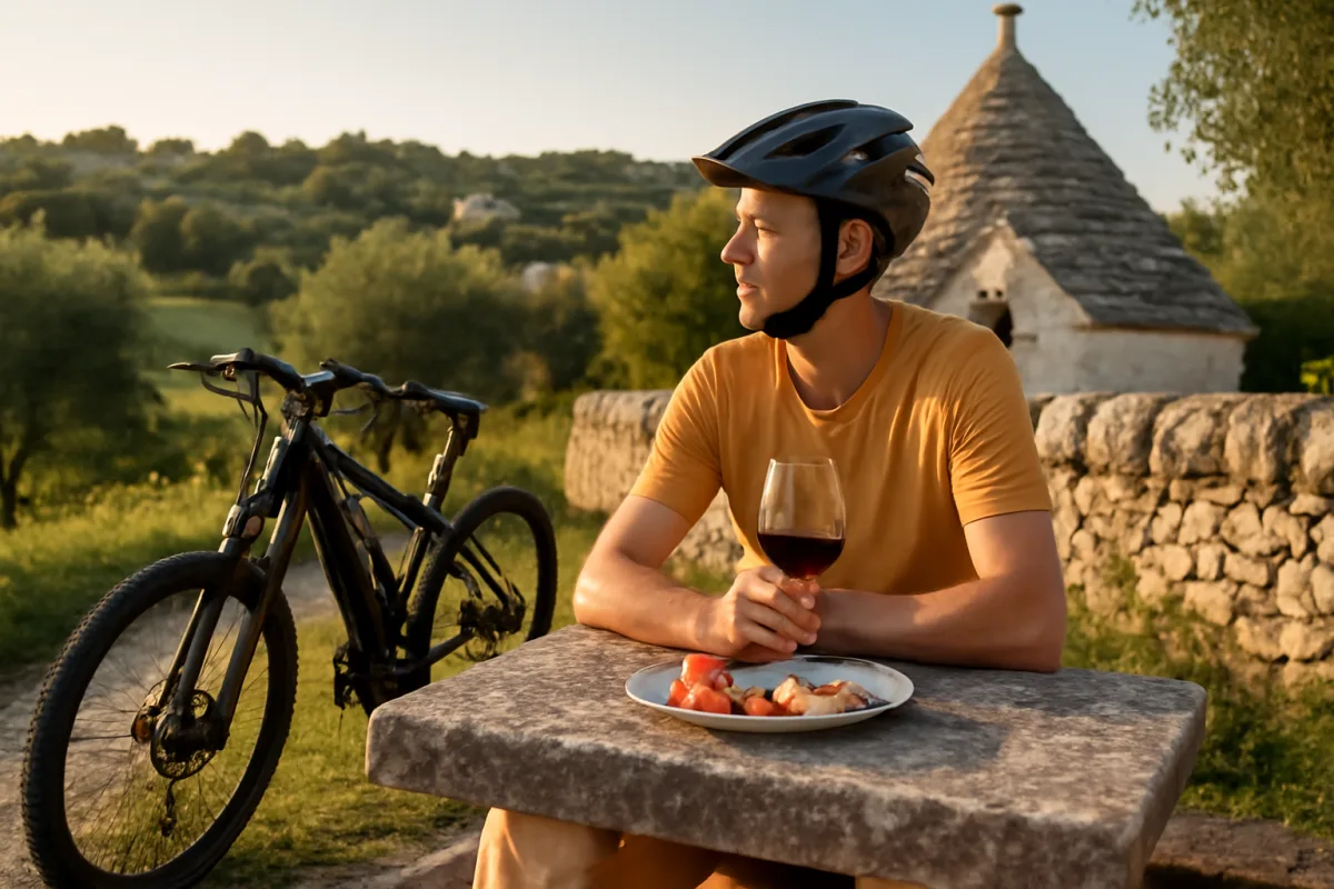 Percorsi in e-bike nella Valle d'Itria: le soste che nessun GPS ti suggerisce