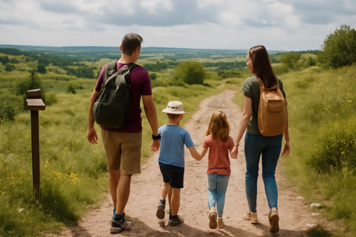 Sentieri dell'Alta Murgia per famiglie: i tratti adatti anche ai bambini piccoli