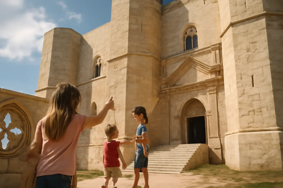 Castel del Monte con bambini: i dettagli architettonici che accendono la fantasia