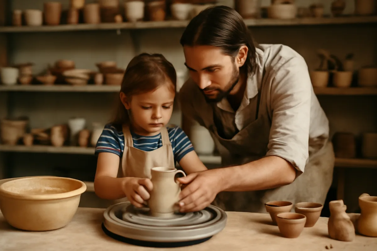 Corsi di ceramica a Grottaglie per bambini: l'età giusta per iniziare senza frustrazioni