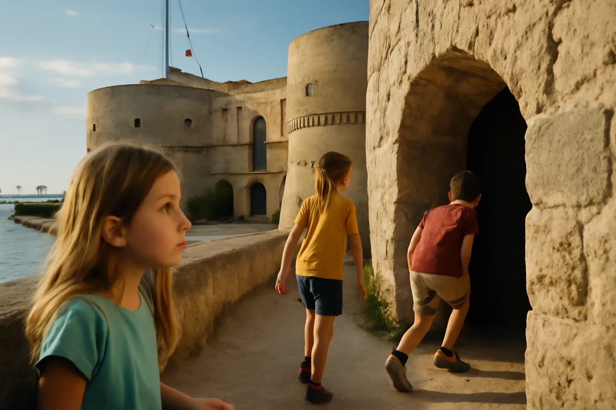 Castello aragonese di Taranto con bambini: il lato nascosto che sorprende i grandi