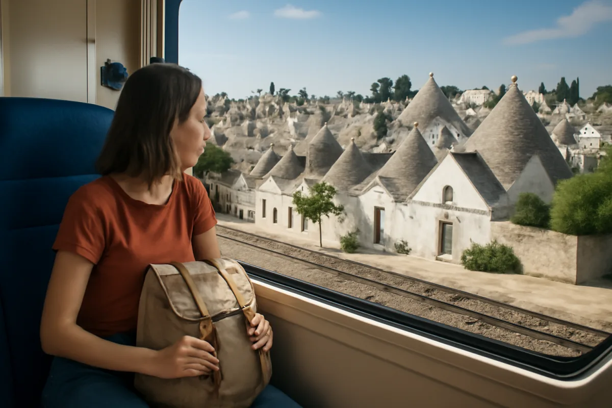 Come raggiungere Alberobello senza auto: l'opzione che cambia l'esperienza del borgo