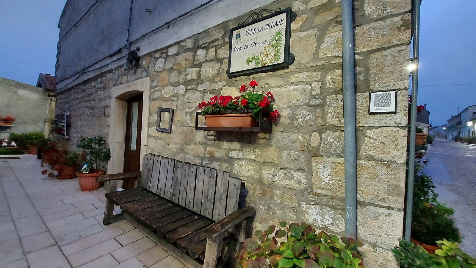 La chiesa di Celle San Vito, piccolo borgo della Daunia in provincia di Foggia