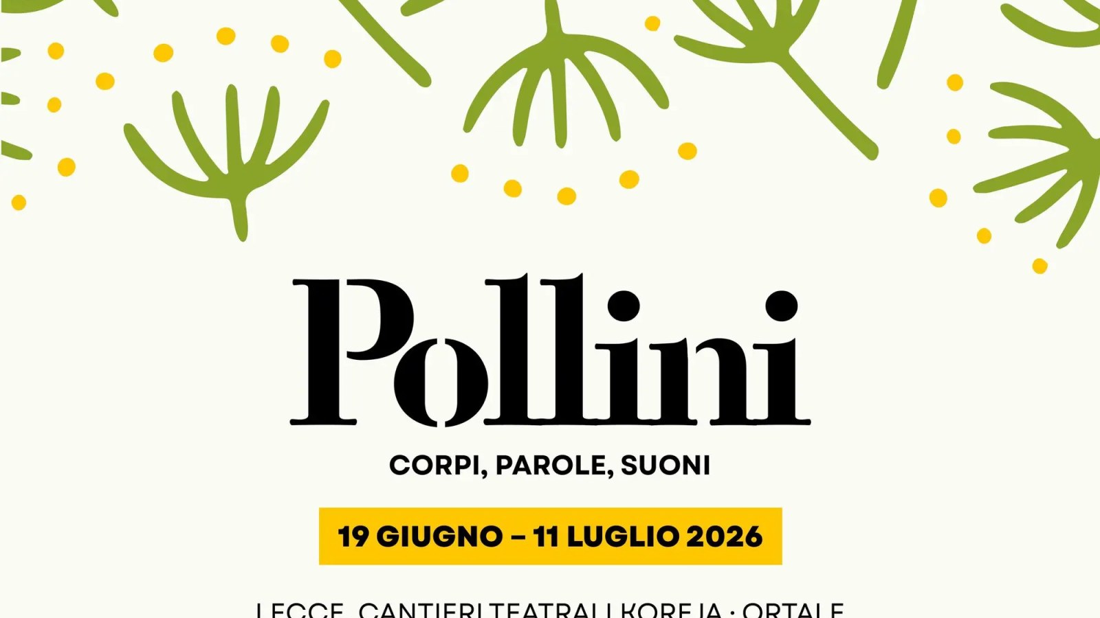 Cantieri Teatrali Koreja di Lecce durante il festival Pollini, estate 2025