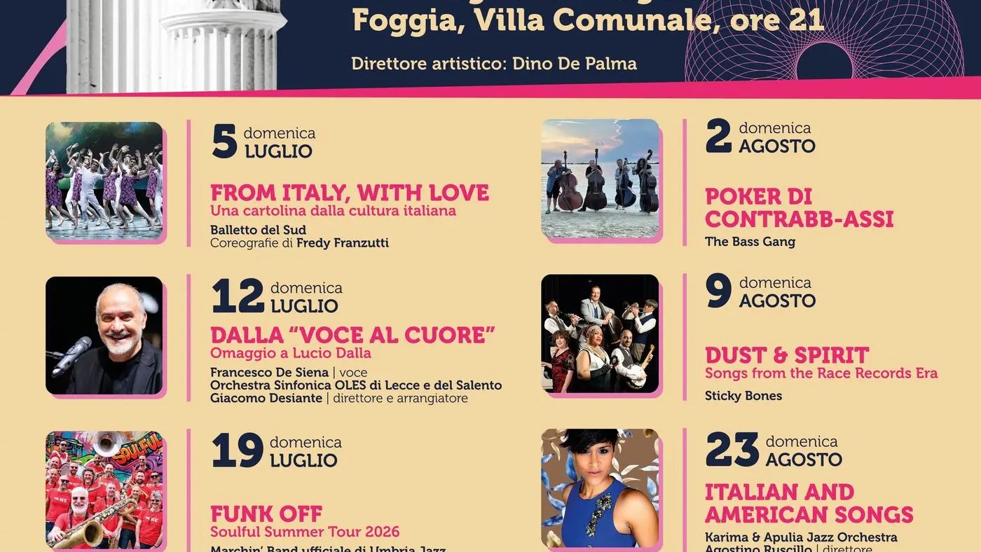 Estate in Daunia e Gargano: festival, sagre e natura tra Foggia, Roseto Valfortore e il promontorio garganico